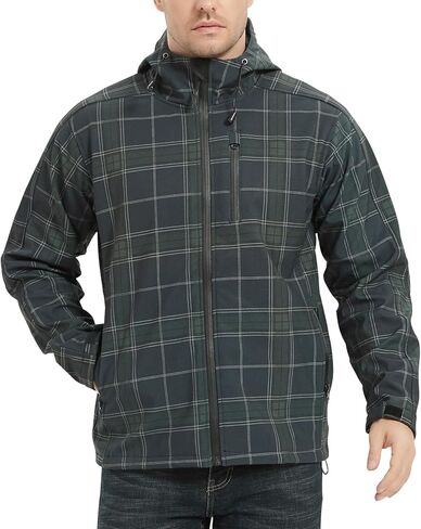 معطف سترة حرارية بغطاء للرأس للرجال من bpbtti للشتاء in Kuwait