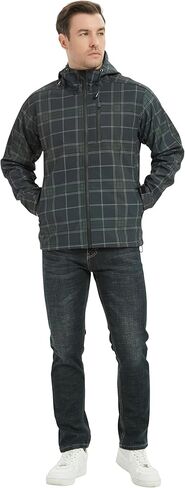 معطف سترة حرارية بغطاء للرأس للرجال من bpbtti للشتاء in Kuwait