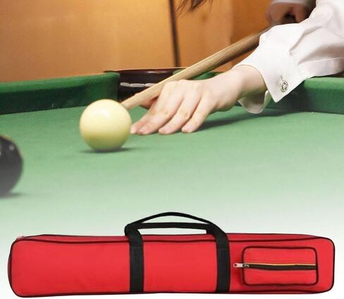Pool Cue Carrying Case Snooker Cue Storage Pouch, Billiards Accessories 7 Hole Billiard Rod Storage Bag Billiard Pool Cue Bag in Saudi Arabia