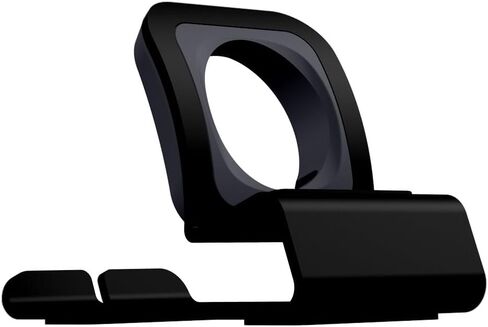 حامل شحن للساعة لمنضدة - قاعدة شحن مدمجة متوافقة مع Apple Watch Series1&2 & 3-38mm &42mm/Series4-40mm & 44mm (فضي) in Saudi Arabia