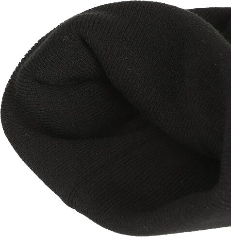 Stranger Things Hellfire Club Embroidery On Black Acrylic Knit Cuff Beanie in Saudi Arabia