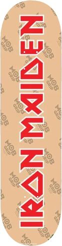 Mob Skateboard Griptape Iron Logo Clear 9" x 33" Grip Tape Sheet in Saudi Arabia