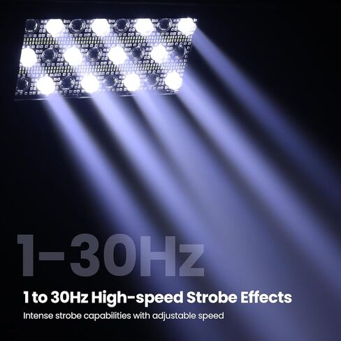 Betopper LF2405 300w Matrix Beam LED Strobe Effect Lights، أضواء المسرح تغسل LED Strobe Light، إضاءة مسرح فلاش كبيرة فائقة السطوع، DMX Dj Strobe Lights للحفلات نادي ديسكو عيد الميلاد إلخ in Kuwait