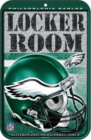 NFL Philadelphia Eagles 11-by-17-Inch Locker Room Sign in Saudi Arabia