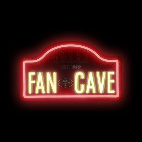 FOCO NFL LED Team Logo Neon Fancave Wall Décor Sign in Saudi Arabia