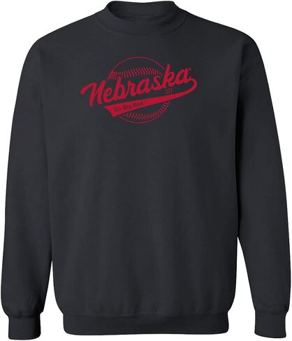CornBorn Nebraska Huskers Sweatshirts | Crewneck | Choose Your Graphic in Kuwait