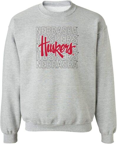 CornBorn Nebraska Huskers Sweatshirts | Crewneck | Choose Your Graphic in Kuwait