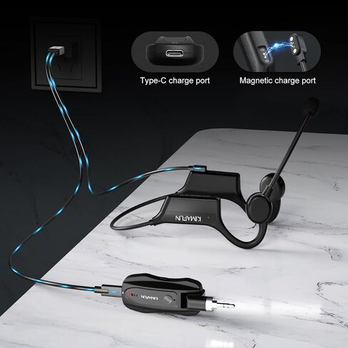 KIMAFUN 2 in 1 USB to Type C and Magnetic Durable Charging Cable (Two Metal Contacts) in Saudi Arabia