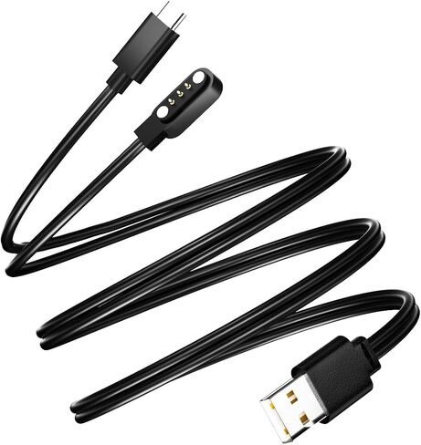 KIMAFUN 2 in 1 USB to Type C and Magnetic Durable Charging Cable (Two Metal Contacts) in Saudi Arabia