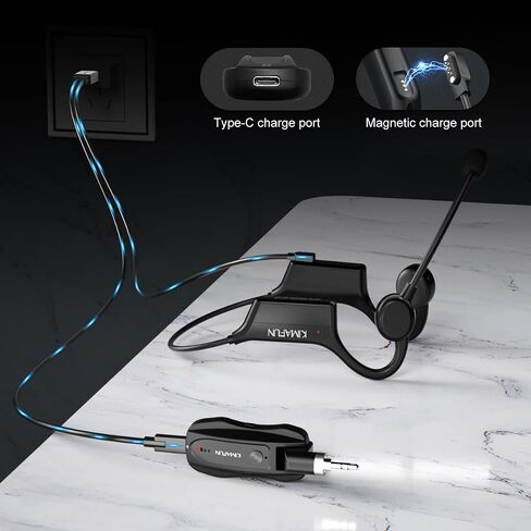 KIMAFUN 2 in 1 USB to Type C and Magnetic Durable Charging Cable (Two Metal Contacts) in Saudi Arabia