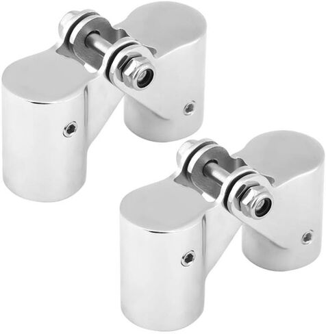 Boat Tube Connector, Stainless Steel Folding Swivel Connector Boat Rail Tube Pipe Fittings for Marine Yacht (22mm) in Saudi Arabia