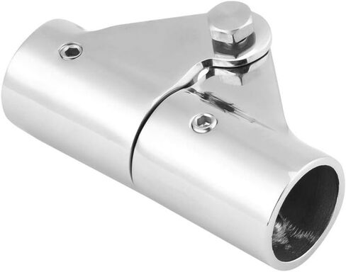 Boat Tube Connector, Stainless Steel Folding Swivel Connector Boat Rail Tube Pipe Fittings for Marine Yacht (22mm) in Saudi Arabia
