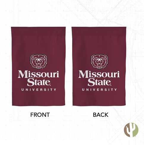 Desert Cactus Missouri State University MSU Garden Flag – 19 x 12 inch Missouri State Bears Banner, For Outdoor Display and Events (Design A) in Saudi Arabia