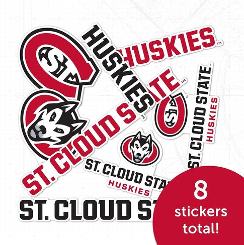 Desert Cactus St. Cloud State University Sticker SCSU Huskies Sticker Vinyl Decals Laptop Water Bottle Car Scrapbook T2 (Type 2) in Saudi Arabia