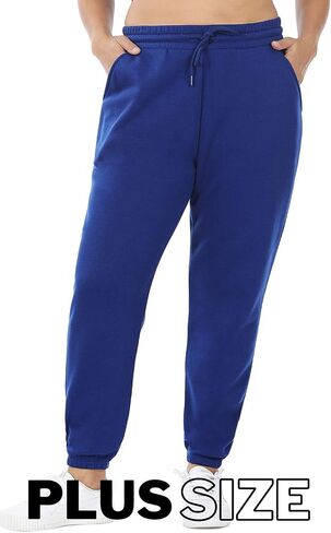 بنطال رياضي Zenana Jogger بحاشية شريطية مطاطية in Kuwait