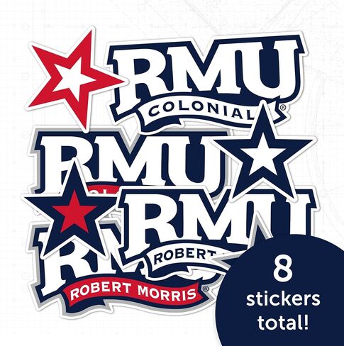 ملصق جامعة صبار الصحراء روبرت موريس المستعمرات RMU ملصق شارات الفينيل زجاجة مياه للكمبيوتر المحمول سجل قصاصات السيارة T2 (النوع 2-2) in Saudi Arabia