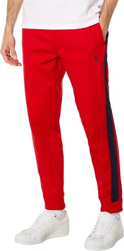 U.S. POLO ASSN. Side Stripe Joggers Engine Red SM in Saudi Arabia