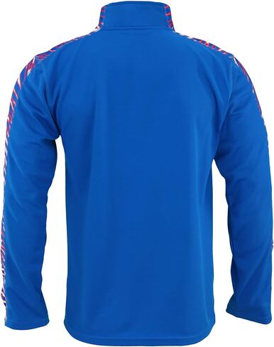 Zubaz NFL Men's Elevated 1/4 Zip Camo Sweatshirt in Saudi Arabia