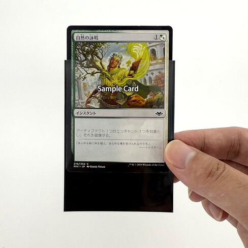 100 قطعة من أكمام بطاقات TCG/MTG، ظهر غير لامع مضاد للانزلاق وسهل الخلط ينطبق على OCG CCG DTCG PTCG، 2.6 × 3.6 بوصة بطاقات ذات حجم قياسي (شجرة) in Kuwait