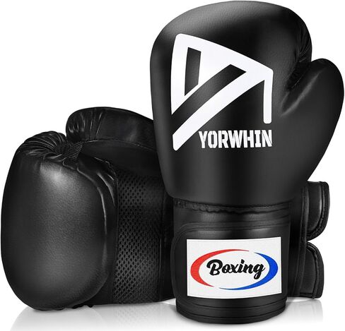 Boxing Gloves for Men Women, Training Sparring Boxing Gloves, Heavy Punching Bag Workout Gloves for Boxing Kickboxing Muay Thai Mixed Martial Arts MMA Training in Kuwait
