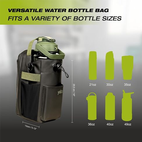 Strong Magnetic Gym Bag - Magnetic Gym Water Bottle Bag for Men and Women, High Load Capacity, Sports Gifts, Waterproof Material, Titanmag, Water Bottle Holder for Travel, Sports, Work in Saudi Arabia