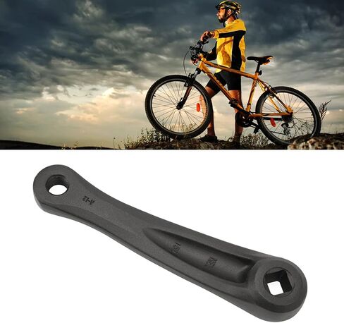 Zunate Bike Crank Arm Set, 152mm Aluminum Alloy, Left Side Pedal Crank Leg Replacement, for Mountain Road Bikes in Saudi Arabia