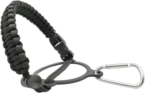 Water Bottle Handle Strap Paracord Handle Strap Cord with Carabiner Fits Wide Mouth Bottles 12oz to 64oz in Saudi Arabia