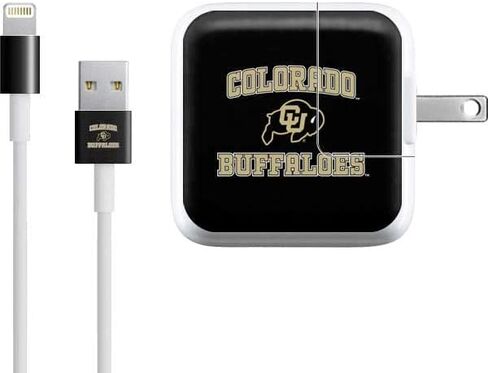 Skinit Decal Other Skin Compatible with iPad Charger (10W USB) - Officially Licensed College Colorado Buffaloes Design in Saudi Arabia