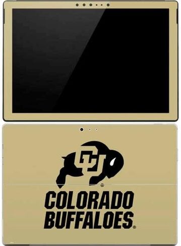 غلاف جهاز لوحي من Skinit متوافق مع Surface Pro 4 - تصميم مرخص رسميًا من College CU Colorado Buffaloes in Saudi Arabia