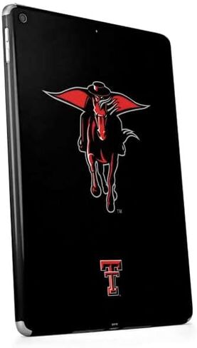 ملصق Skinit للكمبيوتر اللوحي متوافق مع iPad 9.7in (2017) - تصميم شعار College Red Raiders مرخص رسميًا in Saudi Arabia