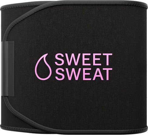 تغطية إضافية لحزام الخصر من Sports Research Sweet Sweat (XC) - حزام لياقة بدنية ممتاز مع تغطية أكثر للخصر لعرق أفضل - وردي (XXL) in Kuwait