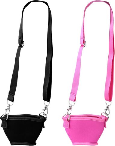 5Pcs Wine Glass Neck Holder Neoprenes Sleeve With Adjustable Neck Strap Wine Glass Lanyard Necklace For Wine Walking in Saudi Arabia