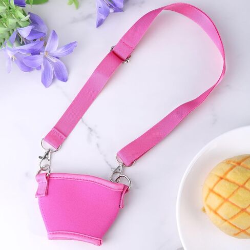 5Pcs Wine Glass Neck Holder Neoprenes Sleeve With Adjustable Neck Strap Wine Glass Lanyard Necklace For Wine Walking in Saudi Arabia