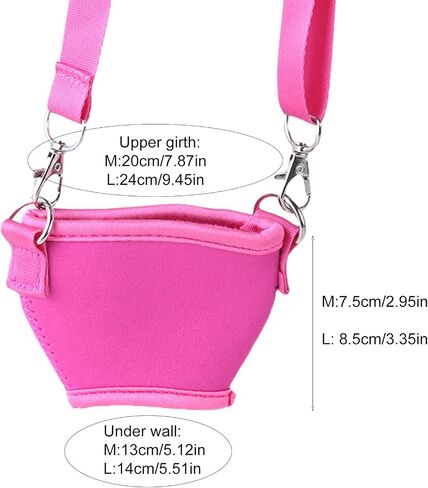 5Pcs Wine Glass Neck Holder Neoprenes Sleeve With Adjustable Neck Strap Wine Glass Lanyard Necklace For Wine Walking in Saudi Arabia