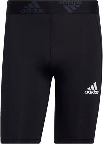 adidas Techfit Short Tights Men's, Black, Size 5XL in Saudi Arabia
