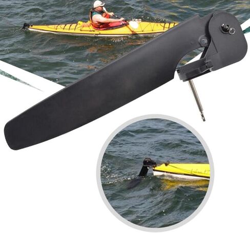 GZYF Canoe and Kayak Boat Rudder Steering System Fishing Rear Tail Foot Control, 80MM in Saudi Arabia