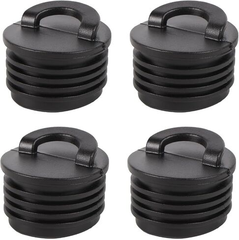 4pcs Kayak Scupper Plugs, Push-in Drain Hole Stoppers with Pull Ring Design Livewell & Bilge Plugs for Sit on Top Kayaks Canoes & Small Boats in Saudi Arabia