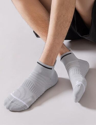 High Performance Cushion Ankle Socks for Men Women Unisex Low Cut R L Design Athletic Heel Tab Marathon Running Sports in Saudi Arabia