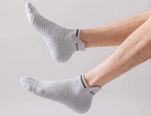 High Performance Cushion Ankle Socks for Men Women Unisex Low Cut R L Design Athletic Heel Tab Marathon Running Sports in Saudi Arabia