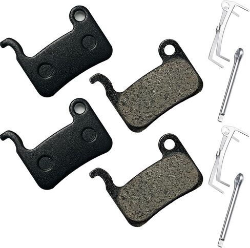 Bike Brake Pads,High Performance Bicycle Brake Pad Resin Semi-Metallic Mountain Bike Disc Brake Pads Compatible with Shimano Brake Pads Deore XT XTR SLX Hone Alfine Saint LX M595 M966 in Saudi Arabia