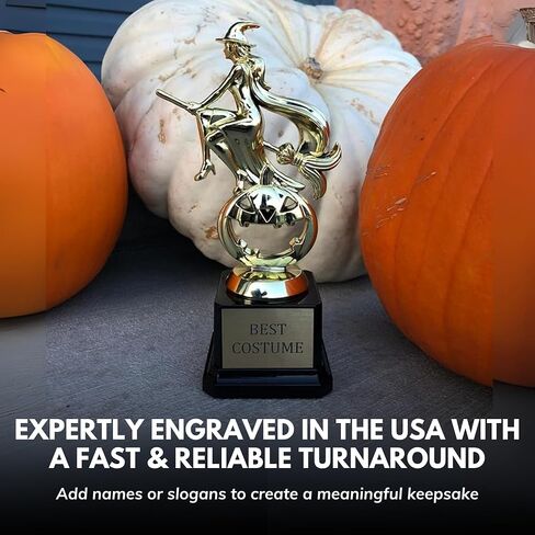 Trophy Outlet Halloween – Custom Engraved Halloween Costume Award in Saudi Arabia