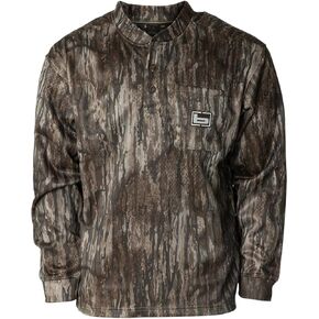 قميص هينلي مصنوع من الصوف للرجال ذو نطاقات in Kuwait