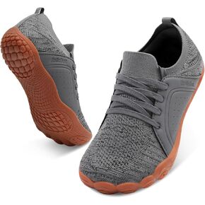 relxfeet Women's Barefoot Trail Running Shoes Wide Toe Box Zero Drop Minimalist Shoes Lightweight Breathable for Walking Gym Hiking in Kuwait