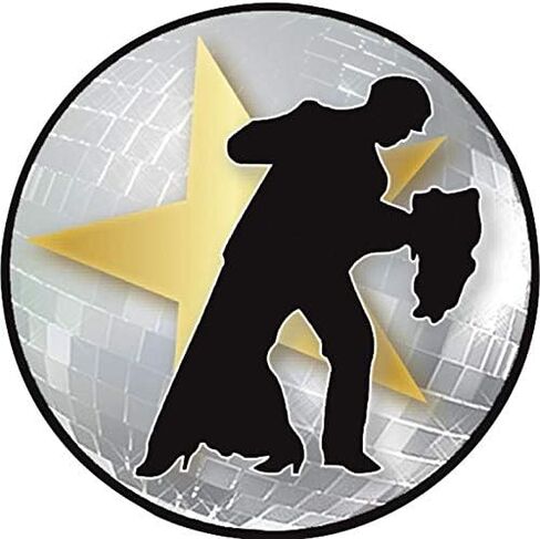 Crown Awards Ballroom Dance Trophies, 5 1/2" Starbeam Dancing Trophy, Engraving Included Prime in Saudi Arabia