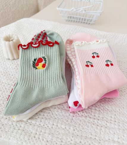 Women Pilates Non Slip yoga socks, ballet sports cherry fitness hospital rehabilitation slipper Socks in Saudi Arabia