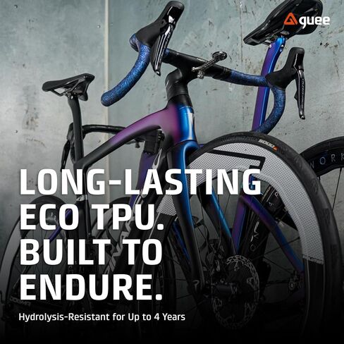 GUEE Attitude Fade Road Bike Handlebar Tape with Shock-Absorbing EVA Foam & Eco-Friendly TPU, Anti-Slip Cycling Bar Tape for Enhanced Grip and a Comfortable Ride (2 Rolls) (Metallic Gold) in Kuwait