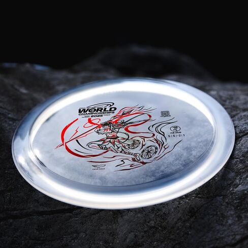 Yikun Disc Golf| Pro Worlds 2025 Limited Edition |Fairway-Distance Hybrid Disc | Max 100m+ Flights for All Skill Levels | Late-Turn Glide & Reliable Fade | PDGA Approved 170-176g in Saudi Arabia