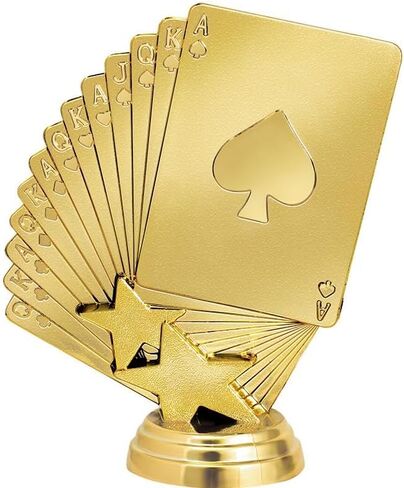 جائزة جائزة Black Star Trophy للعبة Bridge Card مقاس 11 بوصة قابلة للتخصيص، أنقش الآن in Saudi Arabia