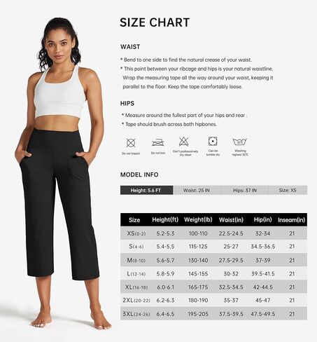Women's Yoga Capris Pants High Waist Leggings Athletic Exercise Workout Crop Capris Quick Dry 23" in Saudi Arabia