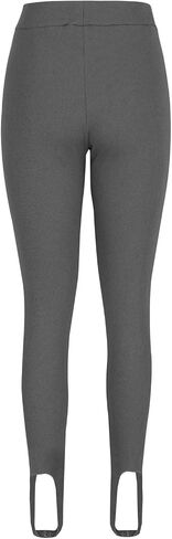 Stirrup Leggings for Women Slim Fit High Waisted Yoga Pants Tummy Control Compression Gym Workout Stirrup Pants in Saudi Arabia